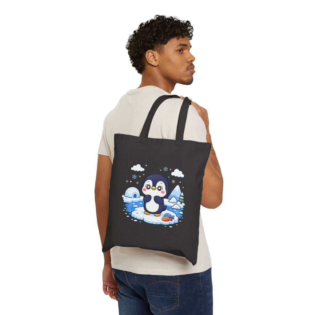 Snowy Penguin Tote bag