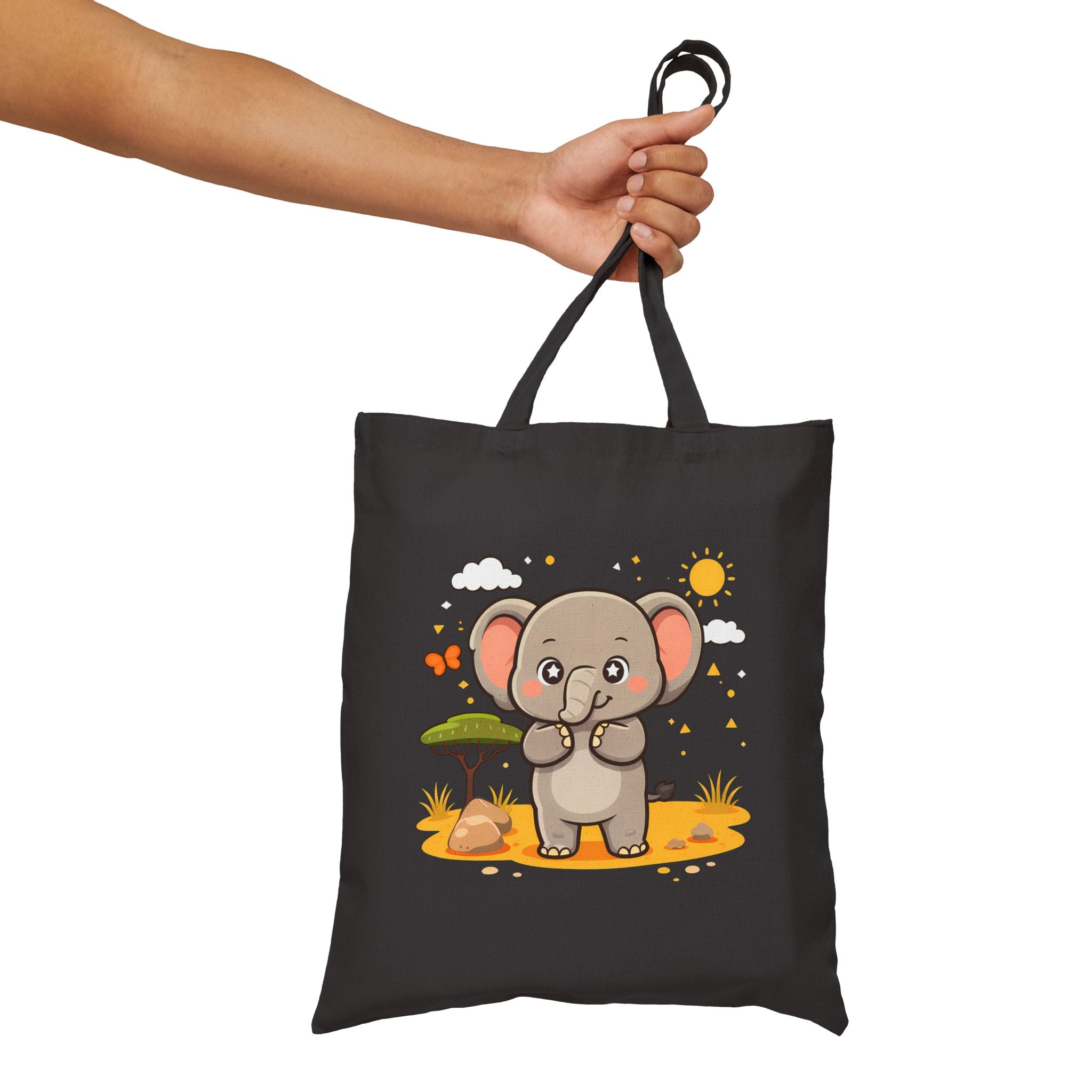 Sunny Elephant Tote Bag