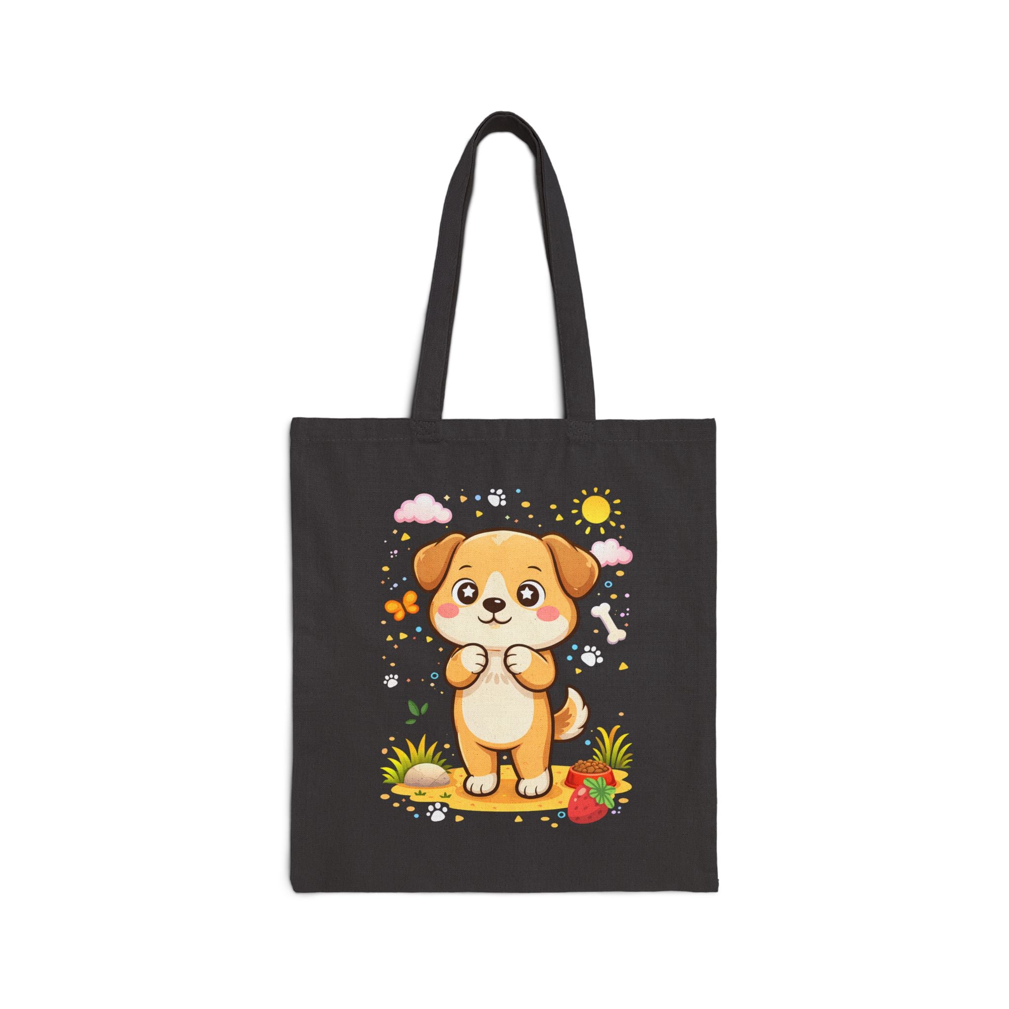 Sunny Puppy Tote Bag